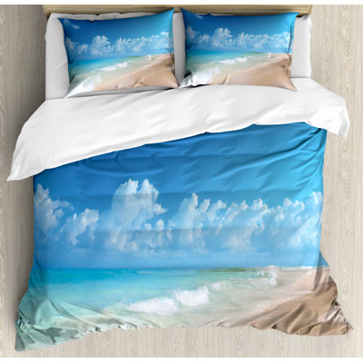 Hawaiian Coastal Duvet Cover