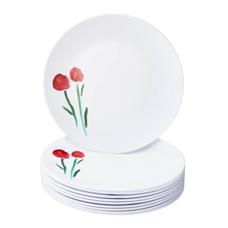 Assiette à dîner jetable en plastique Palette