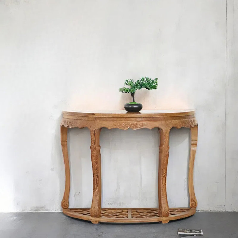 Console en bois de wengé massif