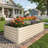 Large Galvanized Raised Garden Bed Kit With Gloves-854802062-852024648
