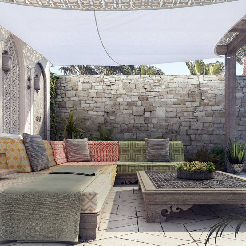 Kimmie 4m x 3m Rectangular Shade Sail