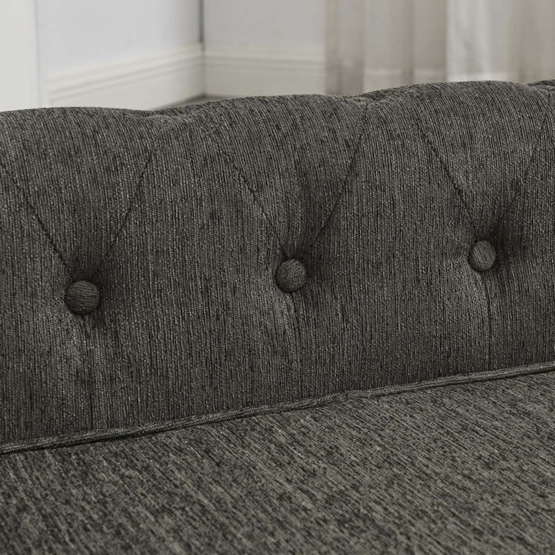 Lit pour chien Malcolm Elegant Rectangle, Duplicata gris anthracite
