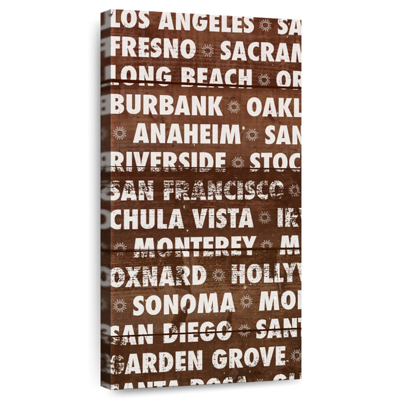 Type de bois californien, H 24 po x l 12 po