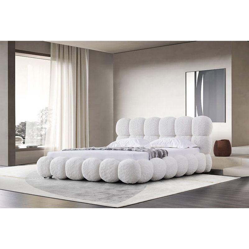 Lit plateforme Jaakoppi B195 Coco (blanc), Très grand