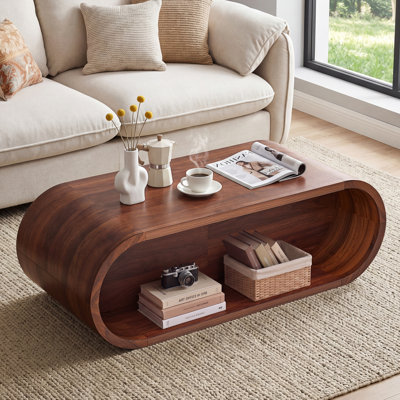 47.24'' W Oval Single Coffee Table