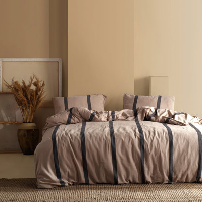 Ensemble de housse de couette 100% coton Burham