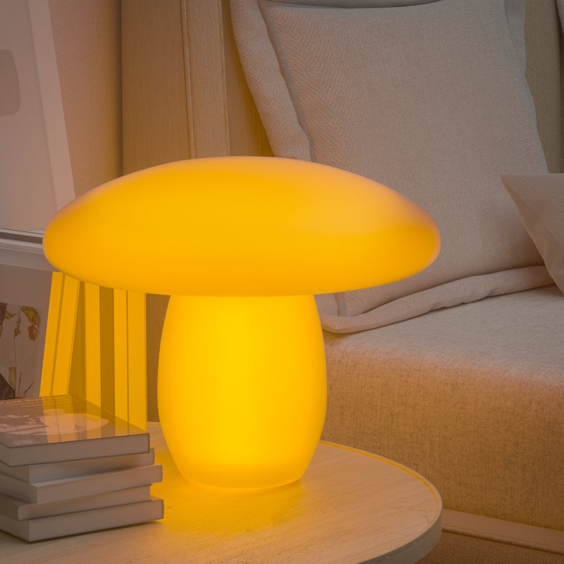 Grenada LED Party Light Display Decoration Convex Mushroom Shape, 16" H x 19.5" W x 19.5" D