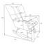 Chaise berçante Jeiny-1563613693