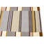 Tapis rectangulaire en laine touffeté à la main multicolore