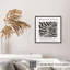 «Botanical Matisse Leaf» noir et beige, reproduction d'art moderne sans cadre Mid-Century-2474068