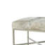 Upholstered Cowhide Stool-1329334970