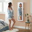 Armoire à bijoux avec miroir à suspendre-2060205236