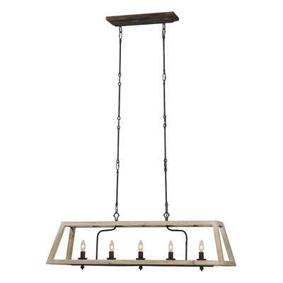 Hartshorne 5 - Light Dimmable Chandelier