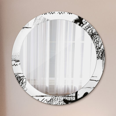 Huldar Glass Flat Wall Mirror