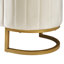 Bouton de velours beige avec compartiment de rangement pour l'organisation de la chambre à coucher et le salon-1488136604