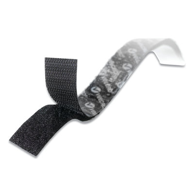 Ruban de fermeture à® de marque avec distributeur, 3/4 x 5 pi. roll-back