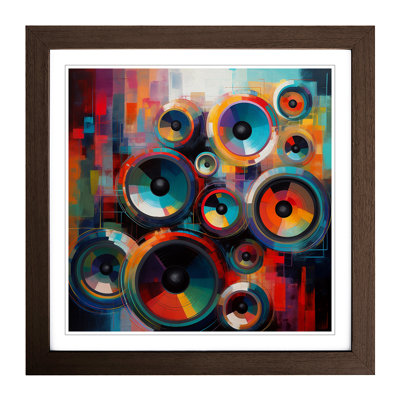 Speakers - Framed Print