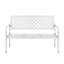 Banc de jardin en acier Roselynne-1986976833