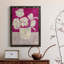 " Fuchsia Arrangement I " Painting Print-538101483-538101482