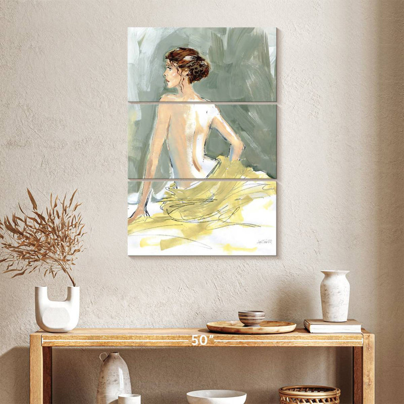 Leisha Nude, 57" H x 36" W