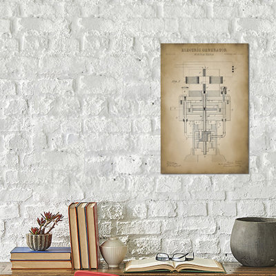 «Tesla Electric Generator», impression sur toile