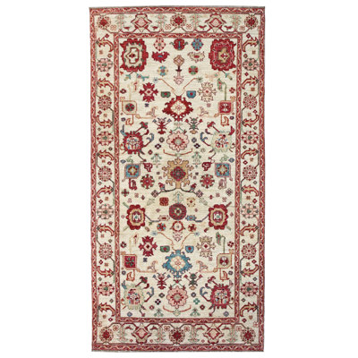 Oushak One-of-a-Kind 3'11" X 7'11" Hand Knotted Area Rug