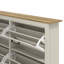Limestone 24 Pair 4 Door Flip Down Shoe Storage-93266829