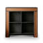 Buffet décoratif rétro en bois manufacturé noir-8655155