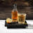 Wood Pedestal Decorative Tray, Bathroom Counter And Kitchen Organizer For Soap And Home Decor