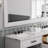 Hartford 72" Carrara White Marble Countertop Bath Vanity in Pure White with Oil Rubbed Bronze Faucet