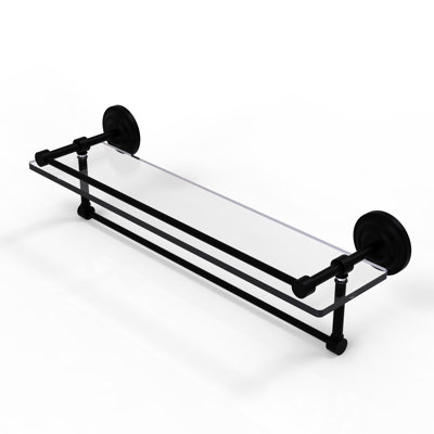 Leamore Bracket Shelf with Towel Bar