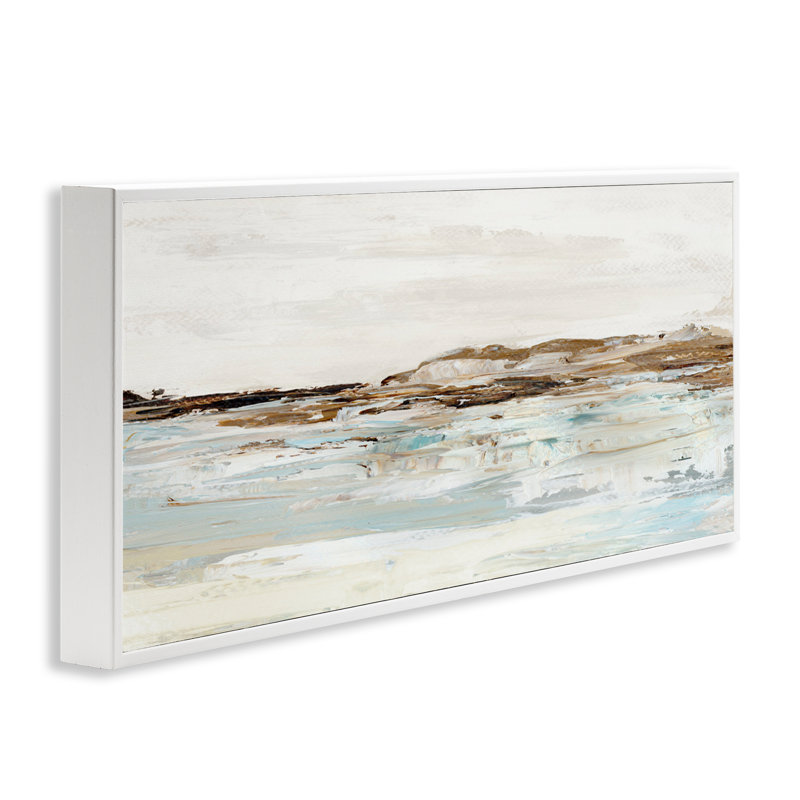 «Whispers Of The Shore», estampe numérique, conception de Luna Mavis, H 10 po x l 24 po