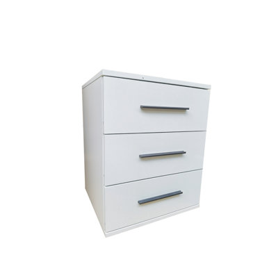 Pamel 45cm W Manufactured Wood Bedside Table