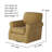 Silverlock Polyester Swivel Armchair-67955644