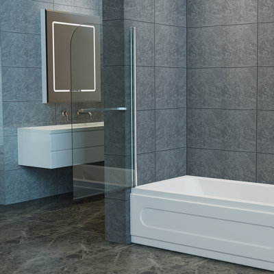 140 mm H Framed Fixed Glass Panel