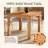 Solid Wood 31.5" Square Dining Table