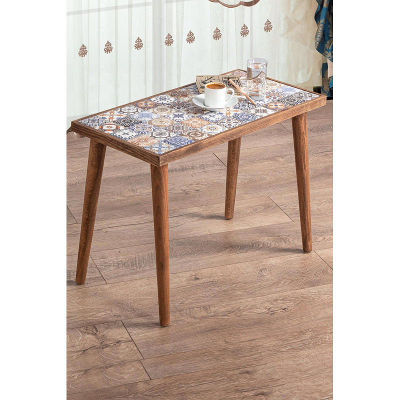 Erast Handcrafted Coffee Table, Walnut