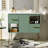Bathroom Vanity with Resin Sink Combo Set