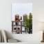 «Amsterdam Rainbow Flag», impression d'art mural de l'architecture abstraite traditionnelle de la ville-1947284877