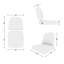 Covers&All 5" Outdoor Seat / Back Cushion With Durable Cover Rite Fabr-1187886631