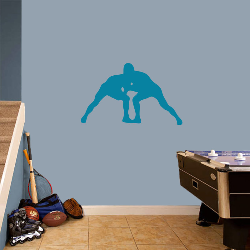Décalcomanie murale Arkwright, Bleu sarcelle