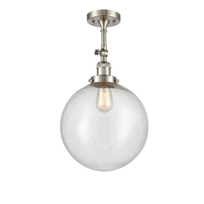 Ciacchi Glass Semi Flush Mount