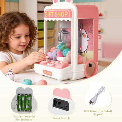 Kids Grabbing Clip Claw Machine