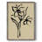 Inkwash Floral II Framed Print - Solid Wood-1486914599