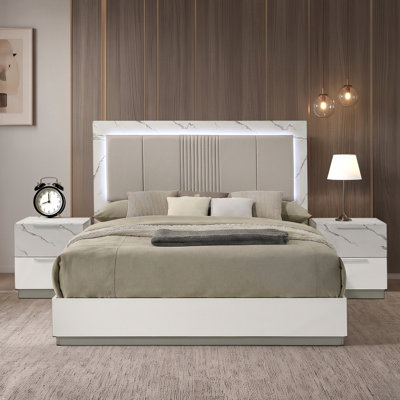 Woodbridge 3PC Bedroom Set White