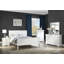 Lit blanc lit en bois massif Louis Phillipe-131574239-132219727