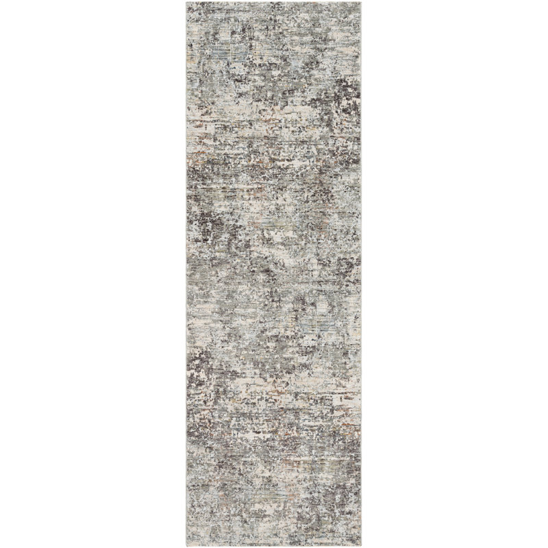 Mckeel Abstract Indoor Rug, Runner 3'3" x 8'