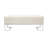 Luxe Upholstered Bench, Ivory-98547044