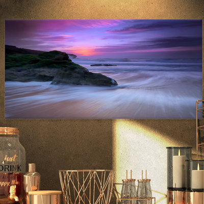 «Ocean Waves Motion», art mural - Vagues lentes