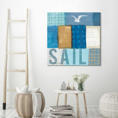 «Beachscape Collage V», art textuel